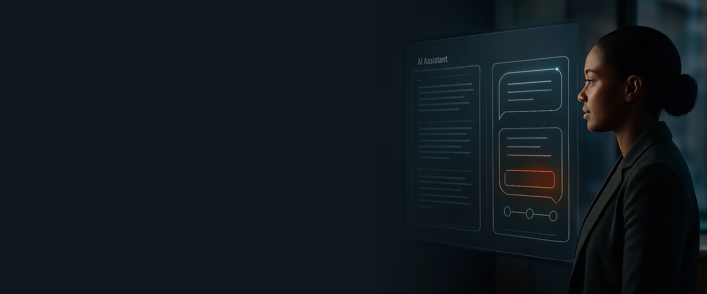 Developer building an application with a large language model assistant