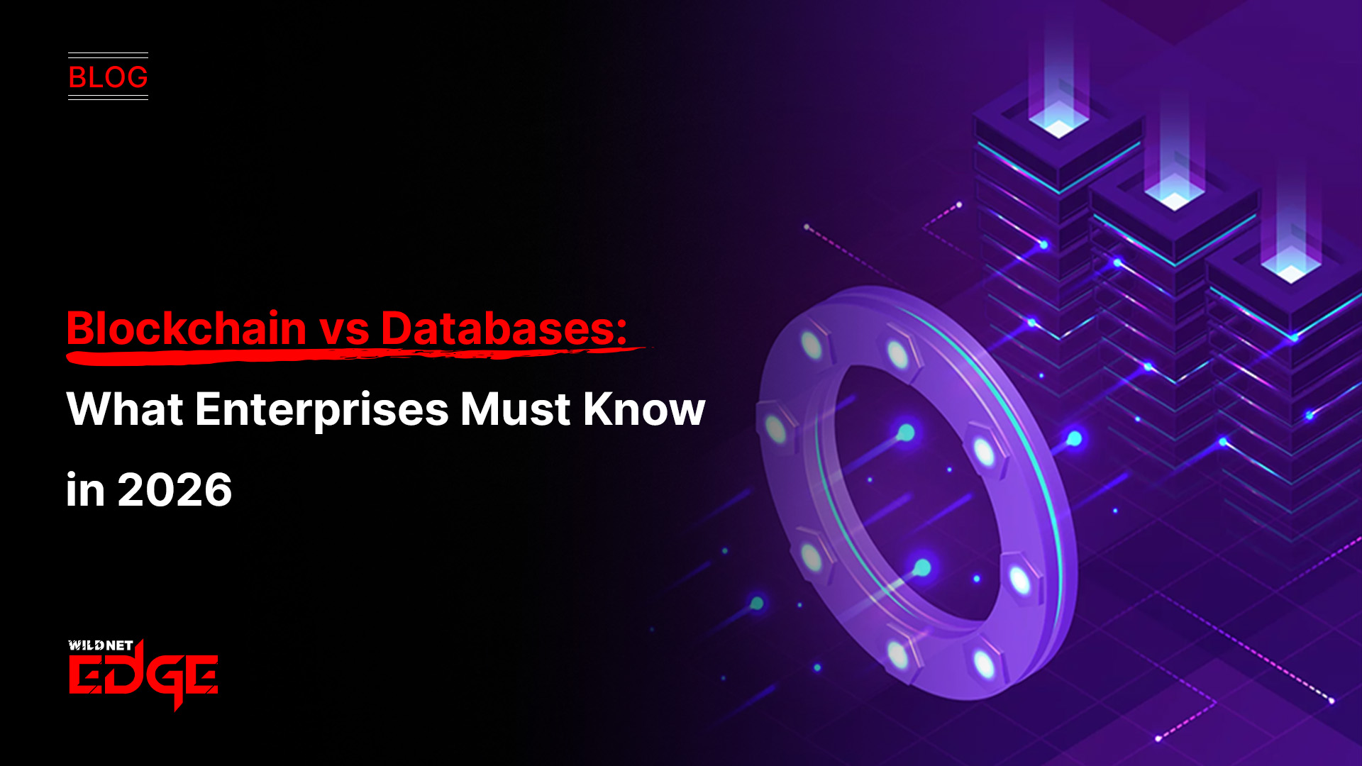 blockchain vs databases
