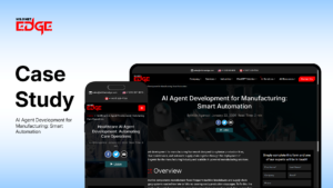 AI agent development for manufacturing