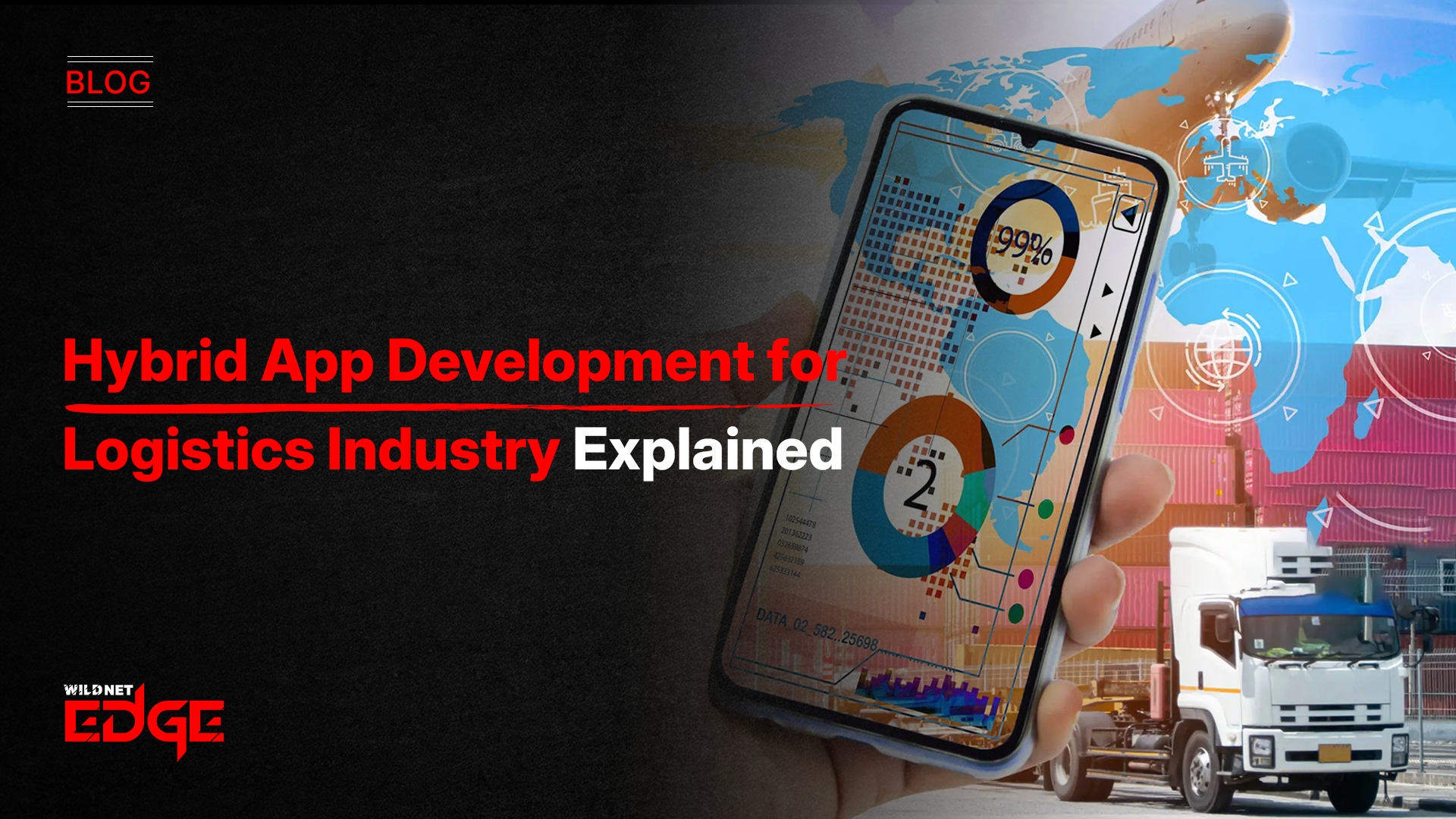 hybrid app development for Logistics Industry