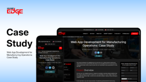 web app development for Manufacturing
