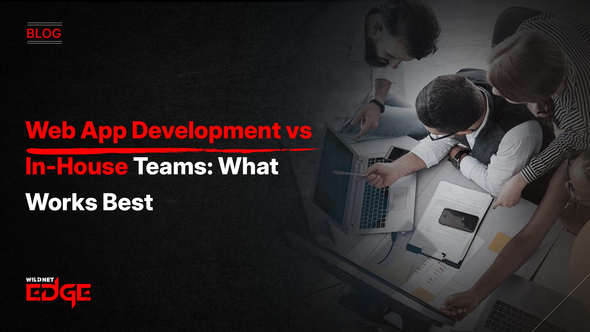 web app development vs in-house