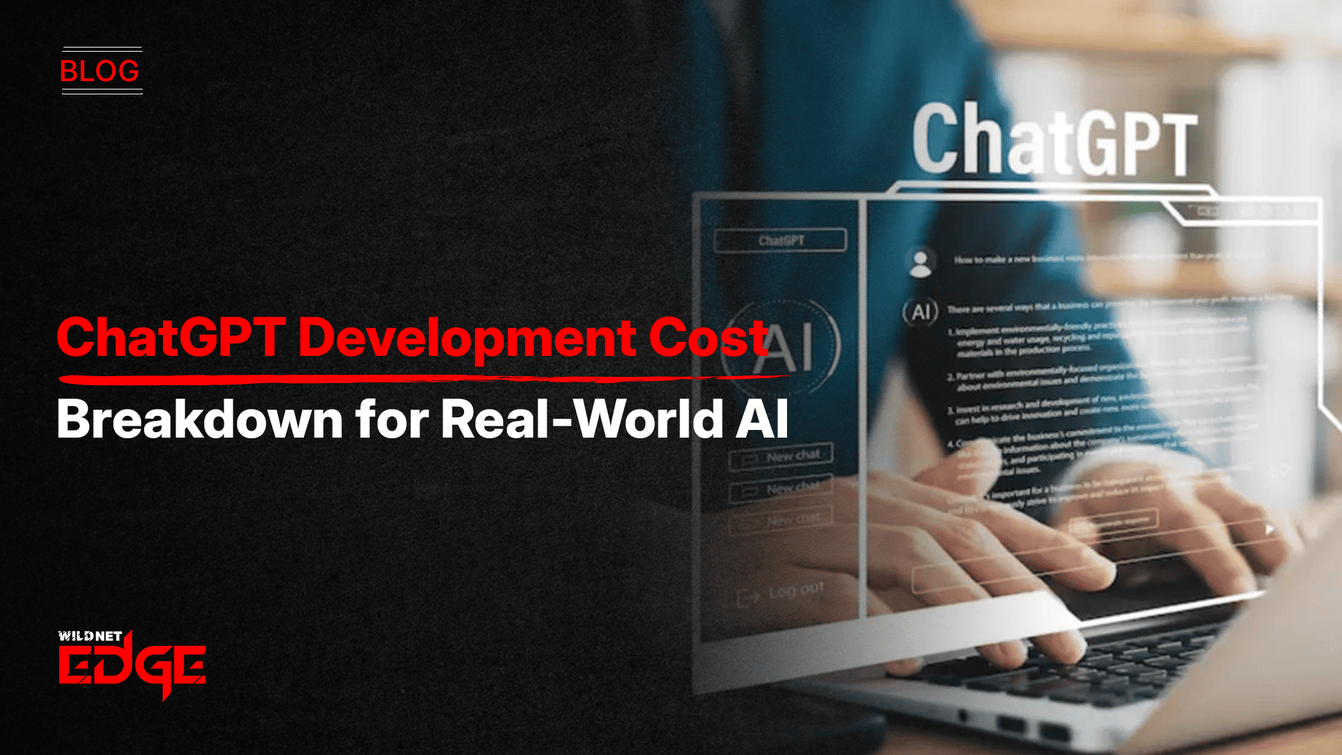 chatgpt development cost