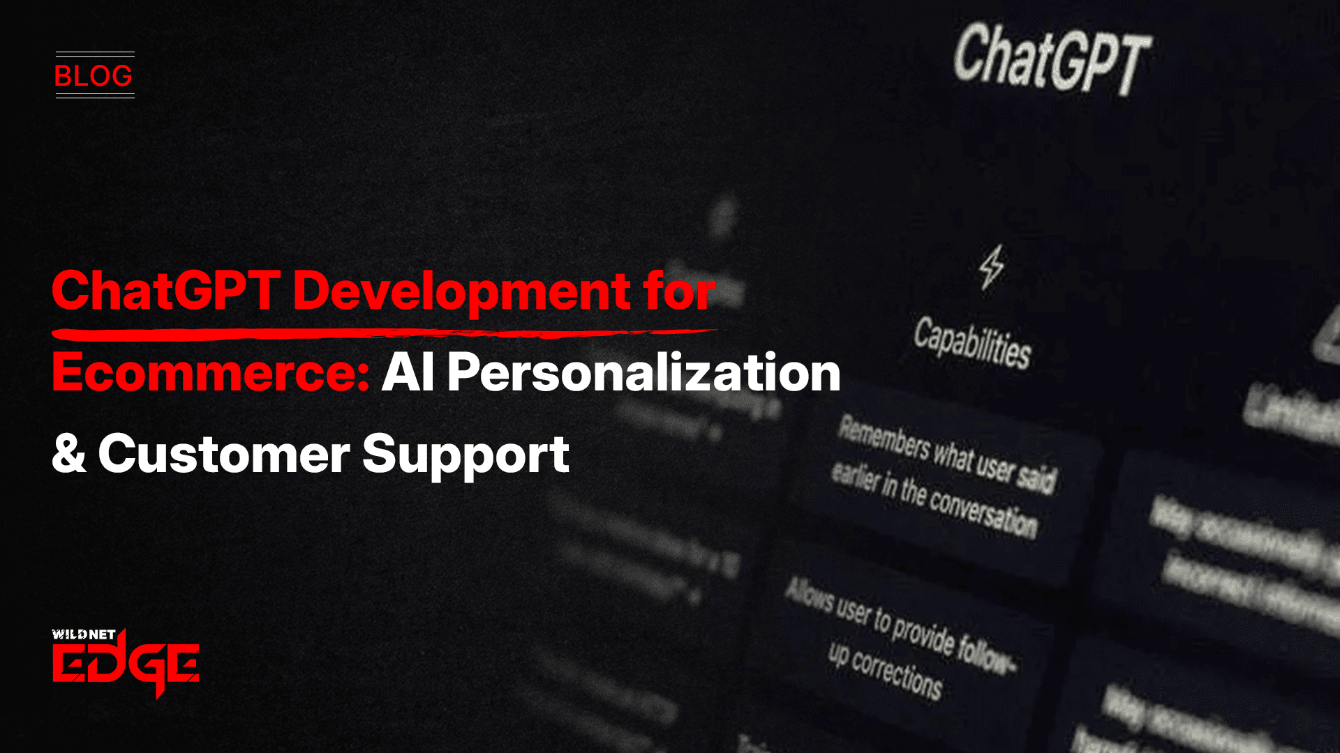 chatgpt development for ecommerce