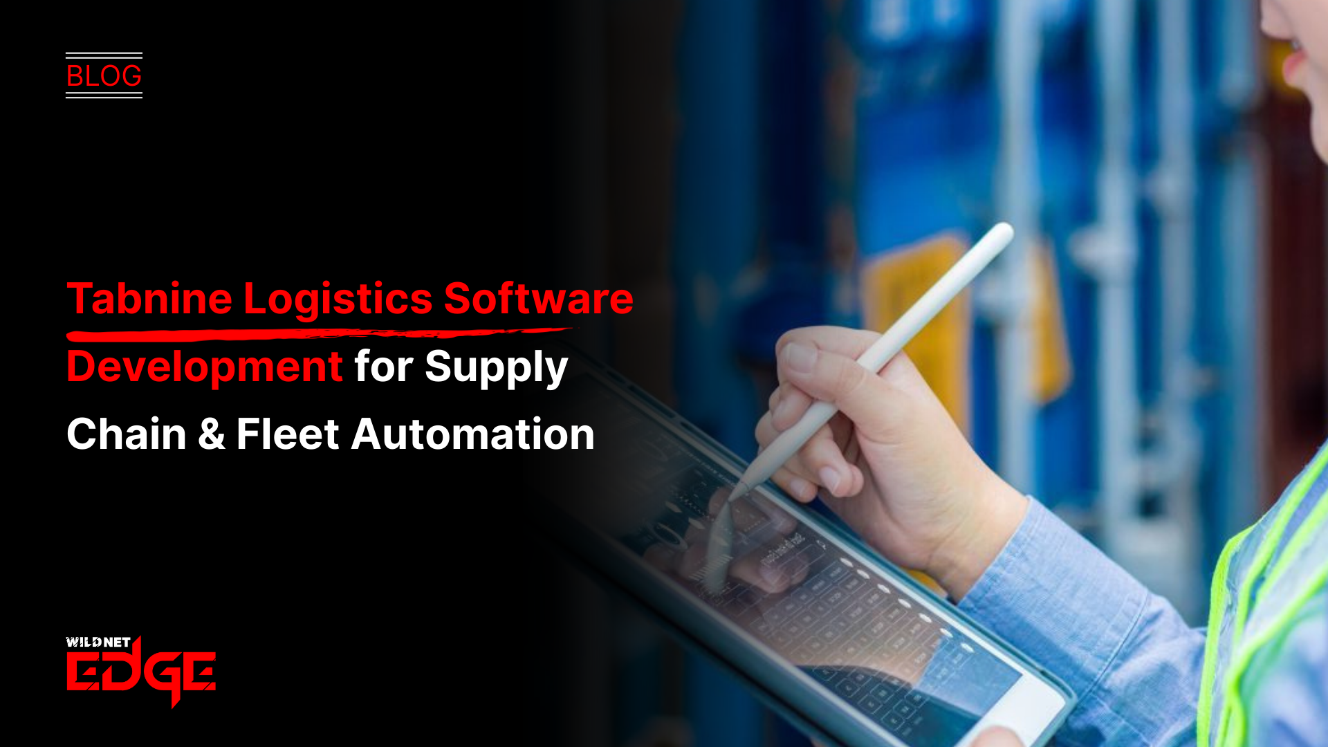 Tabnine logistics software development