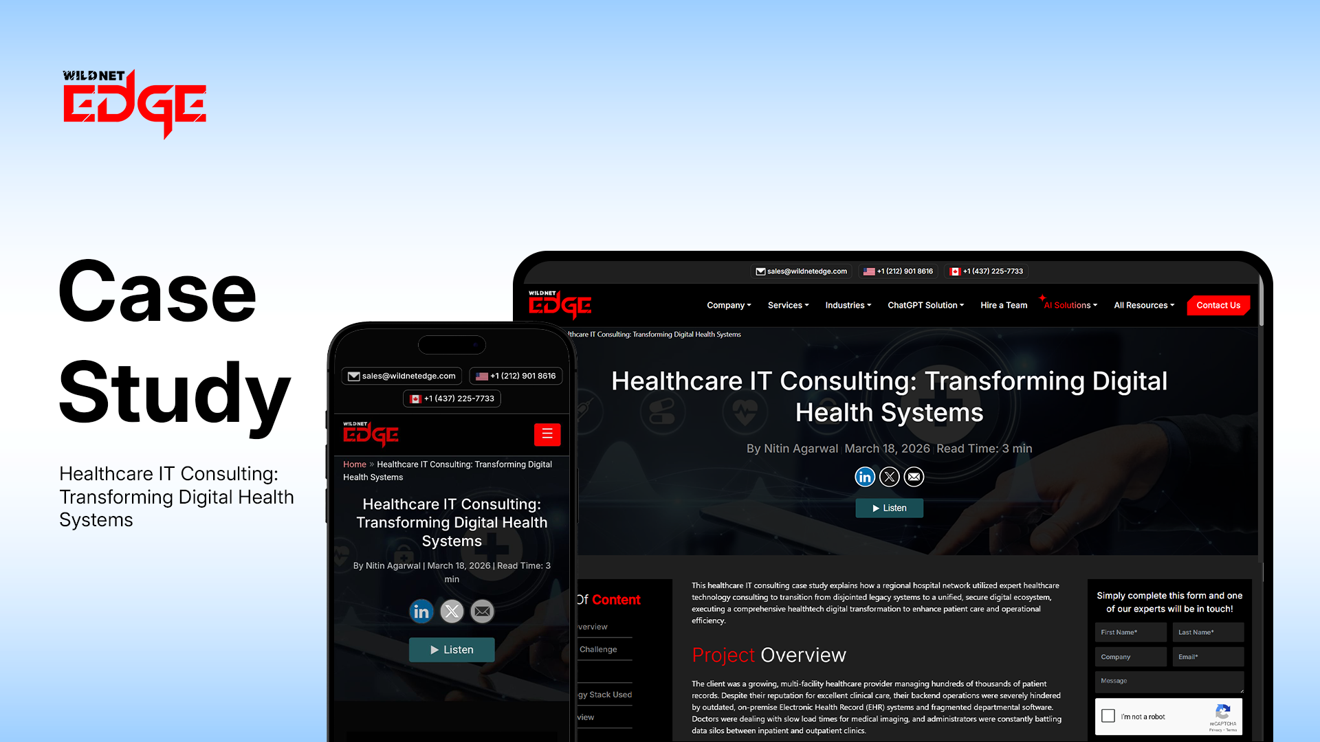 Healthcare IT Consulting