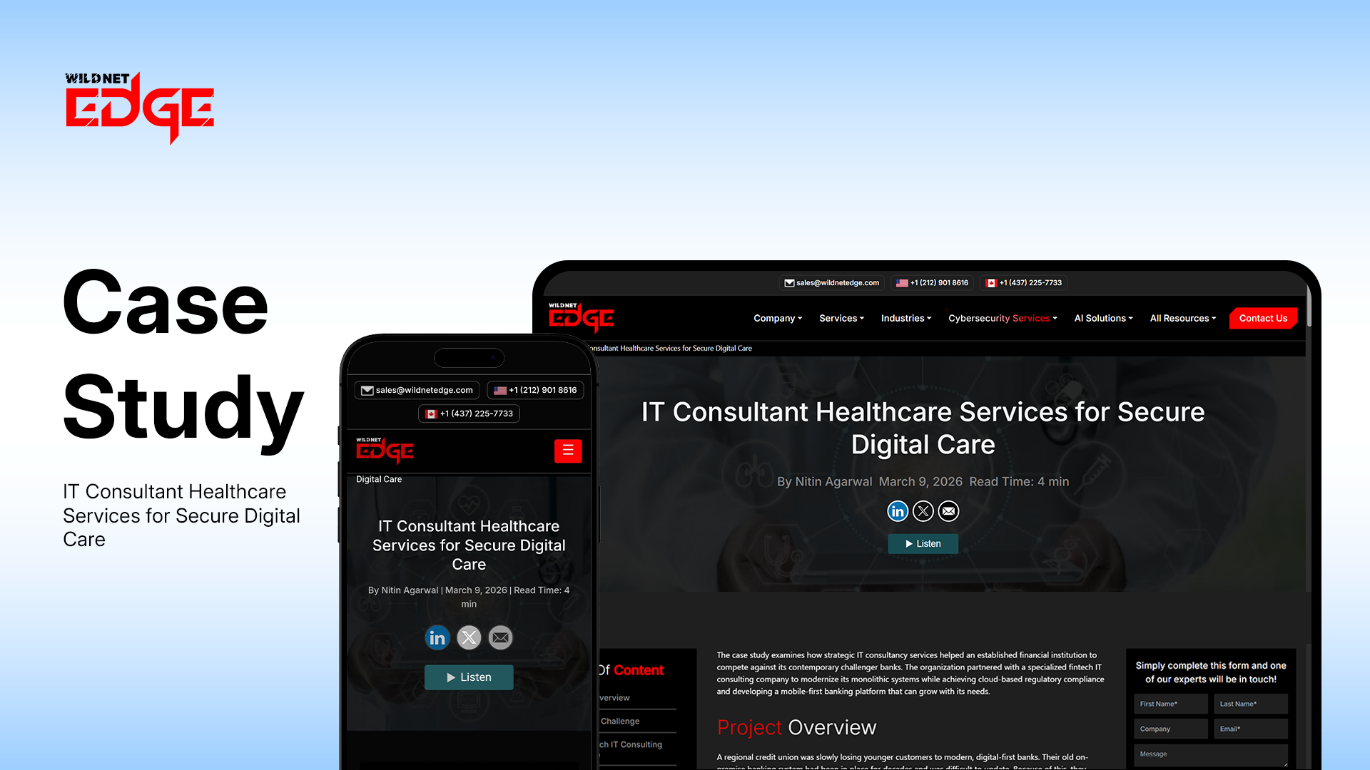 it consultant healthcare