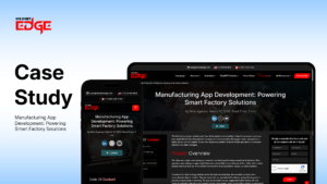 Manufacturing App development