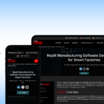 Replit manufacturing software development